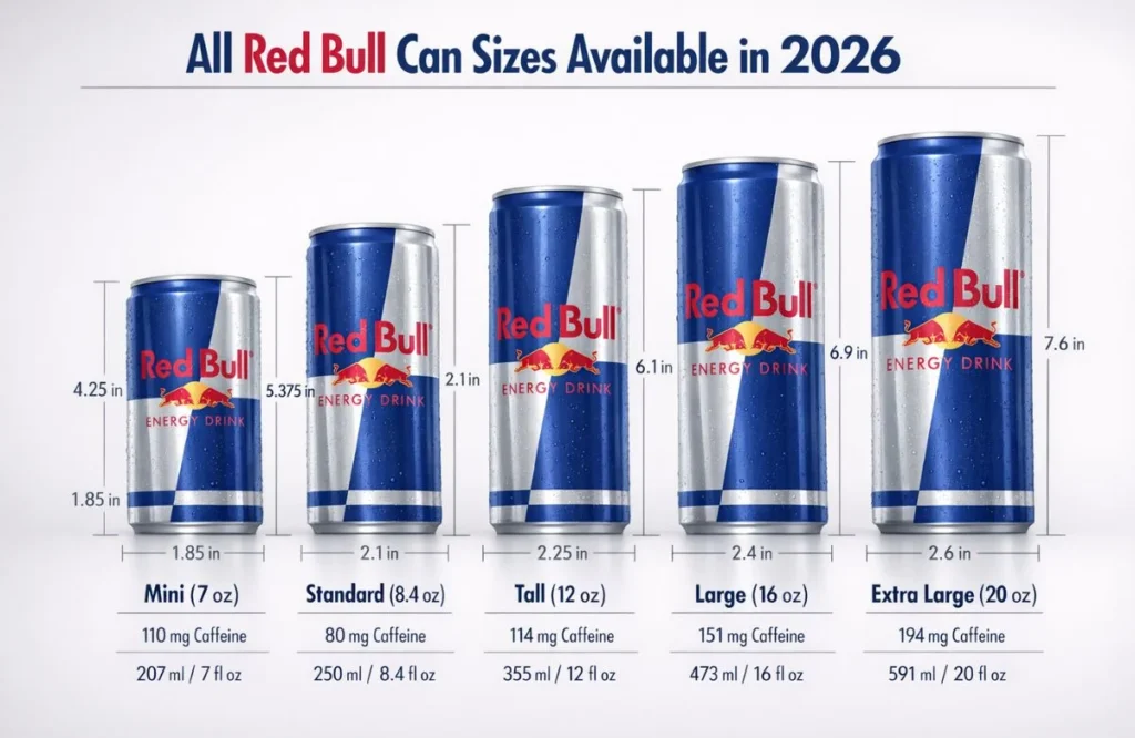 Red Bull Can Size Dimensions In 2026 Red Bull Can Size Dimensions In 2026