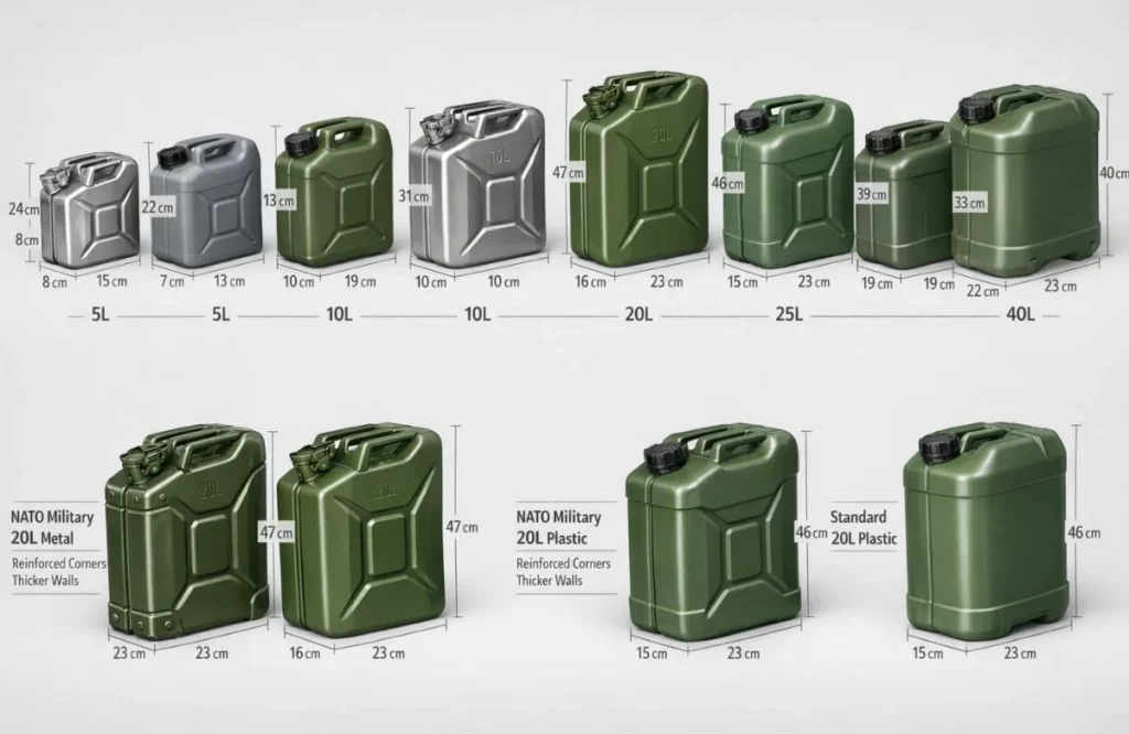 standard-jerry-can-sizes