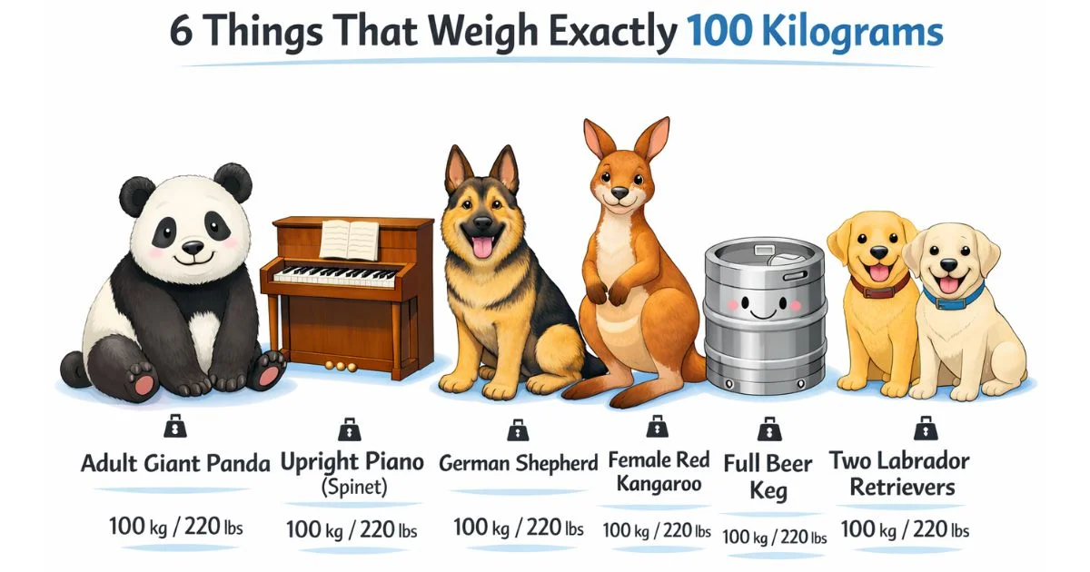 6-things-that-weigh-exactly-100-kg