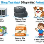 6-things-that-weigh-exactly-30-kg