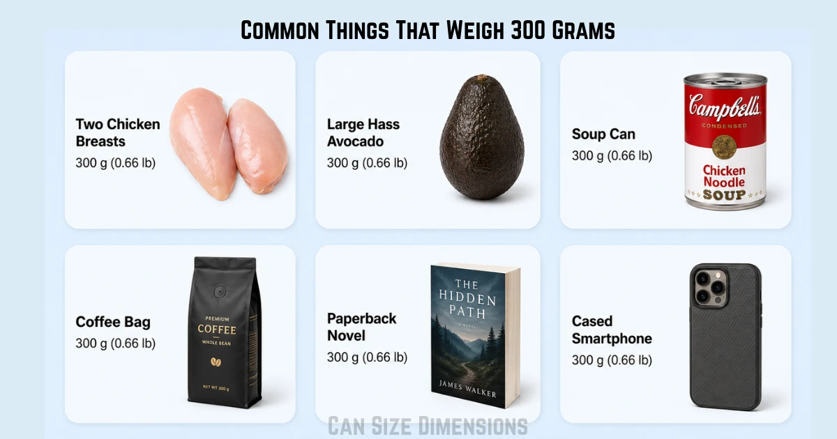 common-things-that-weigh-300-grams