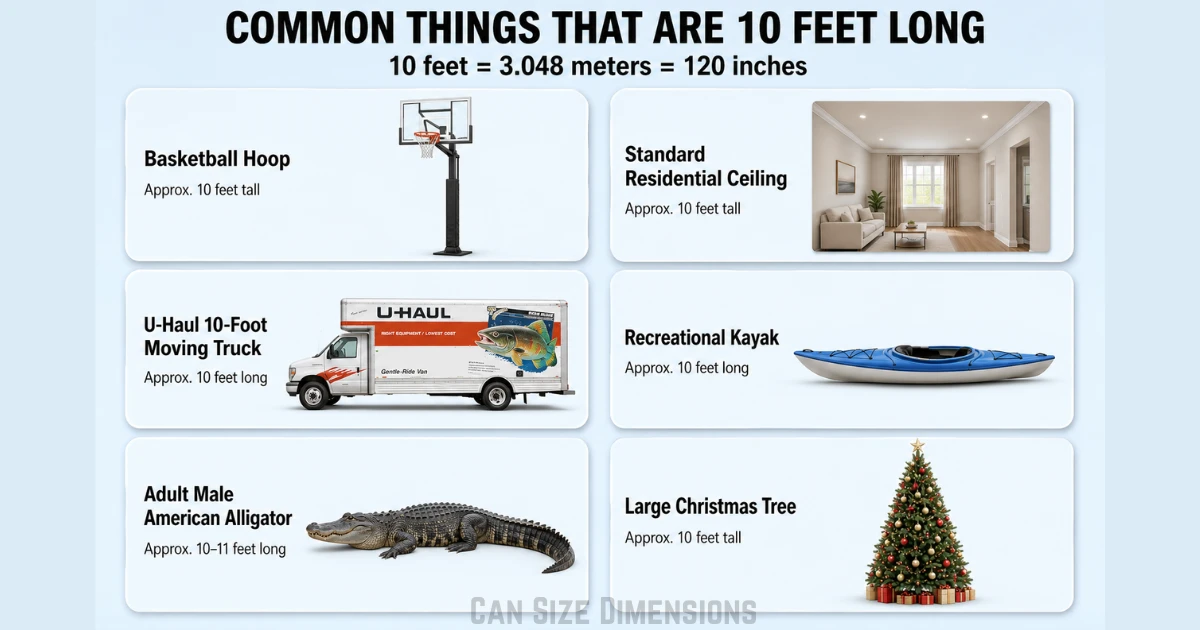 common-things-that-10-feet-long