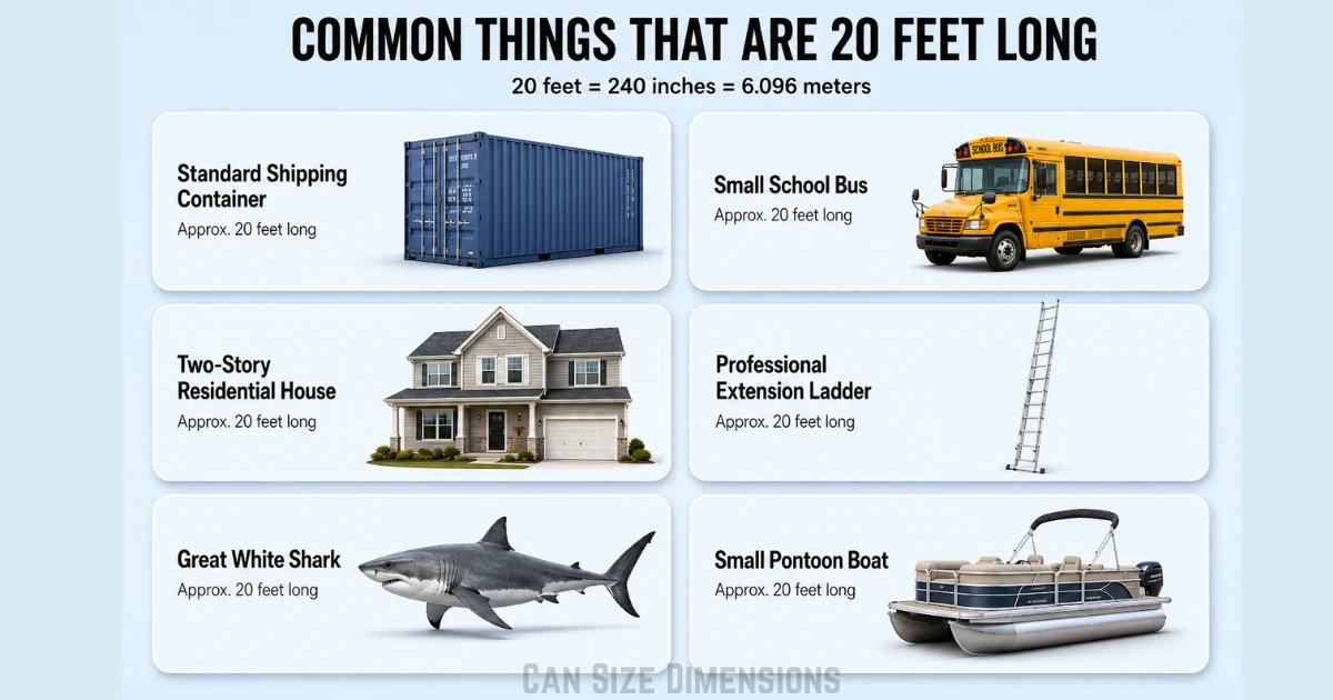 common-things-that-20-feet-long