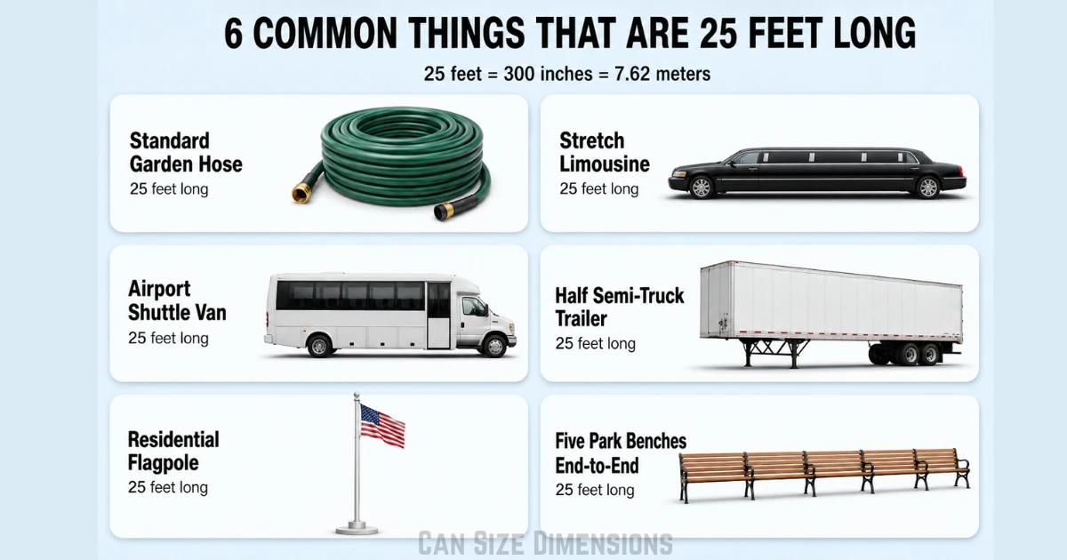 common-things-that-25-feet-long