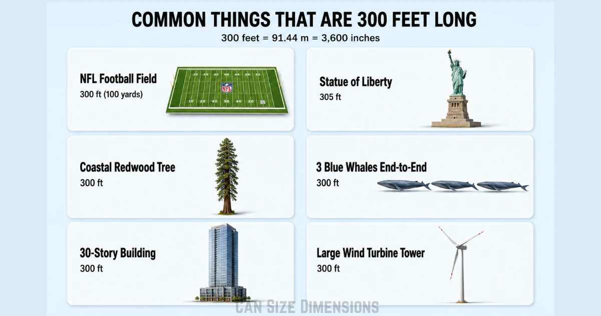 common-things-that-300-feet-long