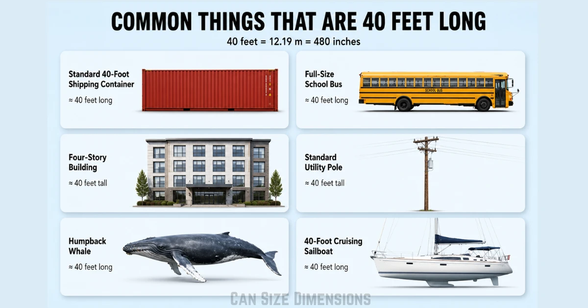 common-things-that-40-feet-long