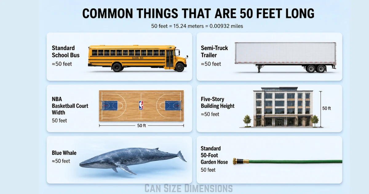 common-things-that-50-feet-long