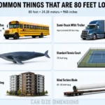 common-things-that-80-feet-long