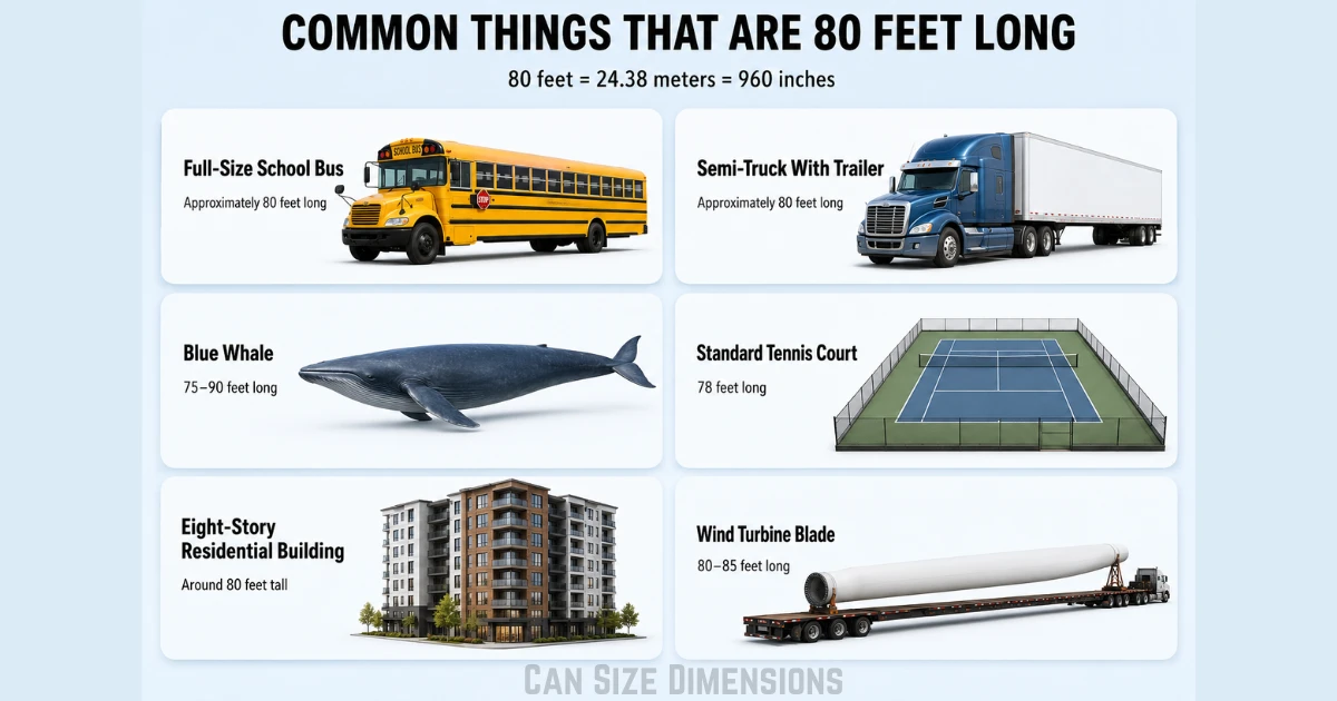 common-things-that-80-feet-long