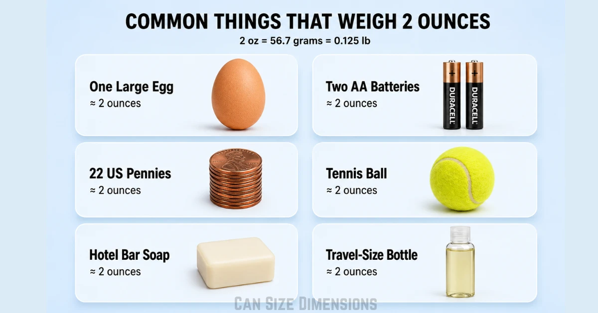common-things-that-are-weigh-2-ounces