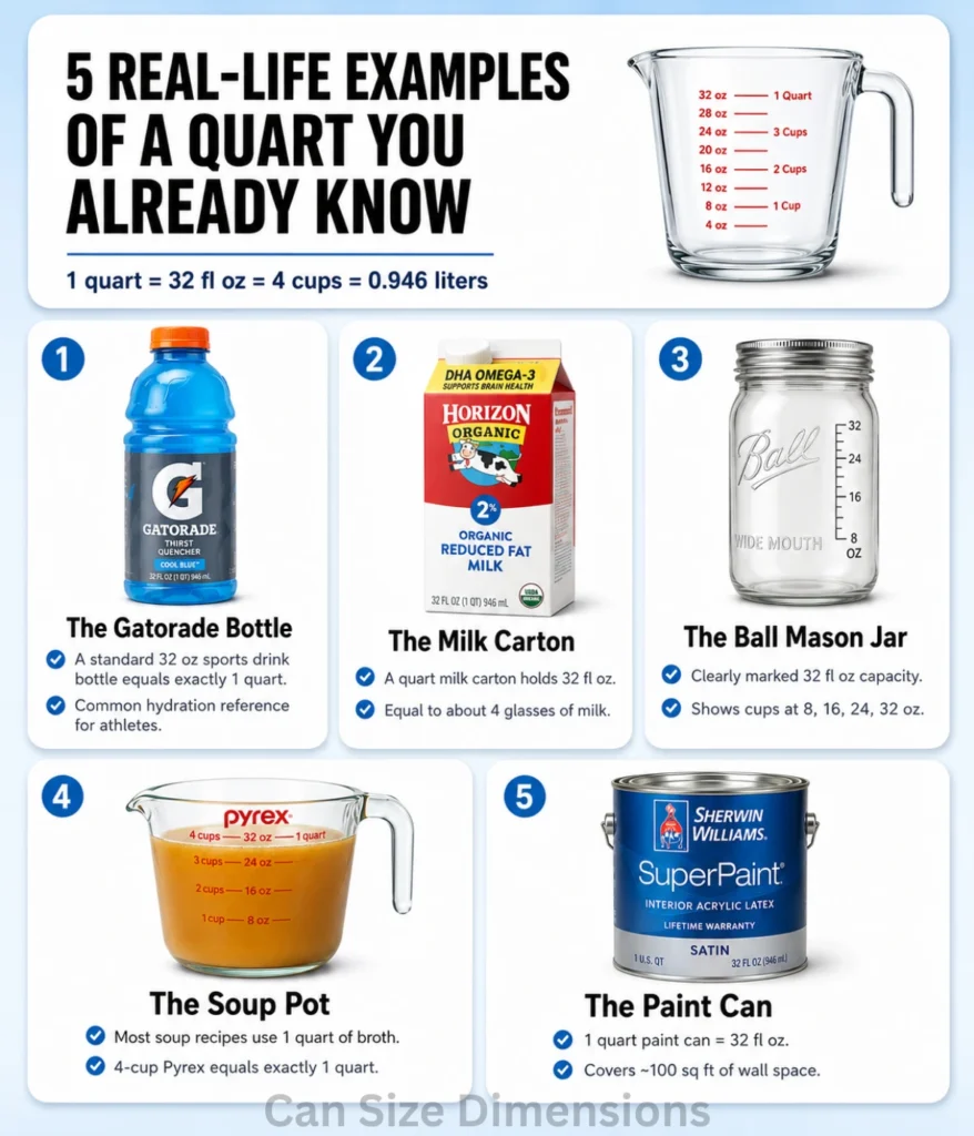 how-many-cups-in-a-quart-objects